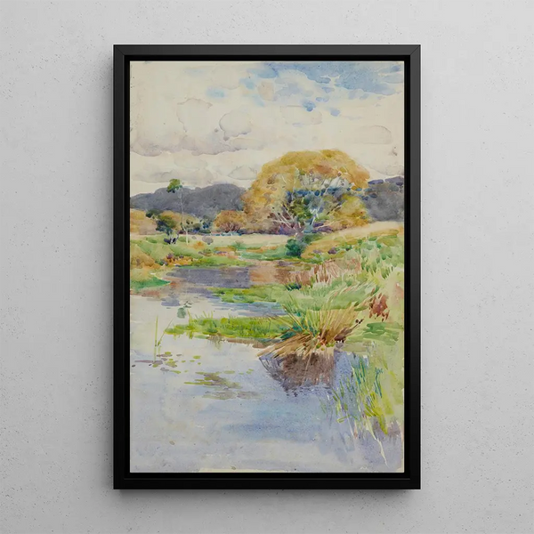 Silverstream Painting - James Nairn — framed artwork on a wall