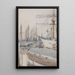 Old Port of Marseille - James Paterson — framed artwork on a wall