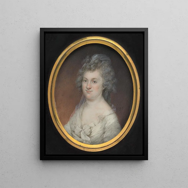 Elizabeth Depeyster Peale - James Peale — framed artwork on a wall
