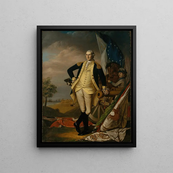George Washington - James Peale — framed artwork on a wall