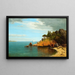 Inside Gloucester Bay, Eastern Point - James Renwick Brevoort — framed artwork on a wall