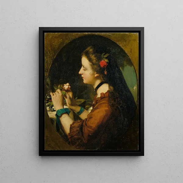 Sentiment Painting - James Sant — framed artwork on a wall