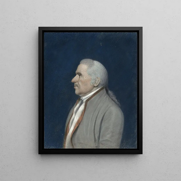 Dr John Bard - James Sharples — framed artwork on a wall