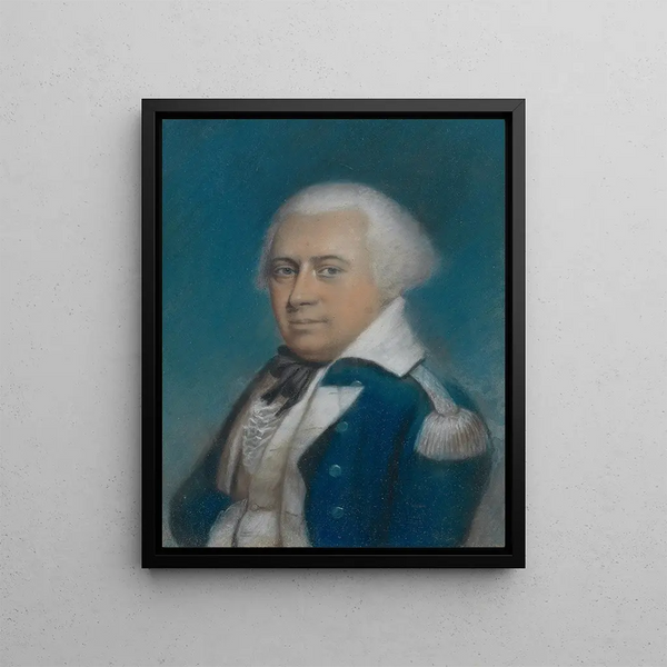 James Wilkinson painting - James Sharples — framed artwork on a wall