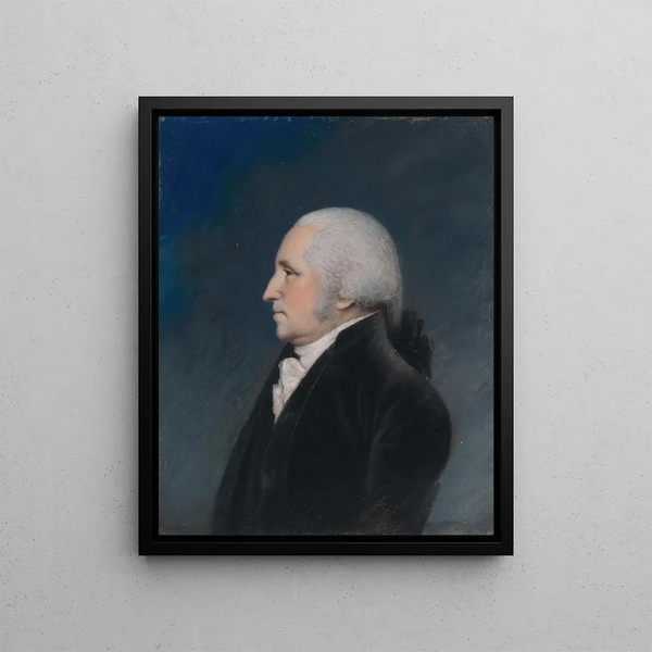 George Washington - James Sharples — framed artwork on a wall