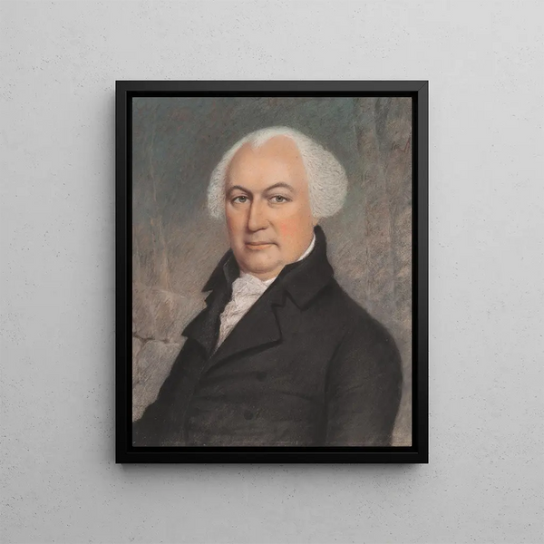 Gouverneur Morris - James Sharples — framed artwork on a wall