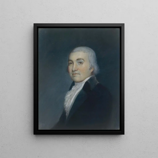 Noah Webster - James Sharples — framed artwork on a wall