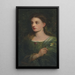 Flore - James Smetham — framed artwork on a wall