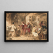 A gun shop - James Stephanoff — framed artwork on a wall