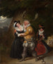 Falstaff painting at Herne's Oak, The Merry Wives of Windsor, Act V, Scene v - James Stephanoff — artwork view