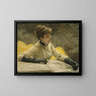 Admiration d'un portfolio - James Tissot — framed artwork on a wall