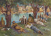 At the edge of the waters of Babylon - James Tissot — artwork view