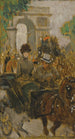 Attelage sur l'Avenue du Bois Paris - James Tissot — artwork view