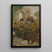 Attelage sur l'Avenue du Bois Paris - James Tissot — framed artwork on a wall
