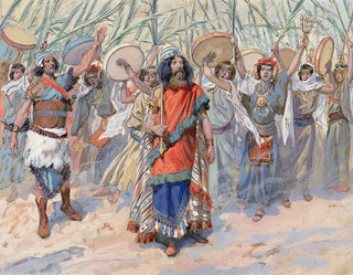 Festivités en l'honneur de David - James Tissot — artwork view