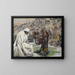 Jesus wept - James Tissot — framed artwork on a wall