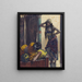 Jezebel advises Ahab - James Tissot — framed artwork on a wall