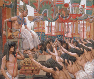 Joseph Resides in Egypt - James Tissot — artwork view