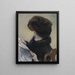 The Reader - James Tissot — framed artwork on a wall