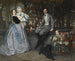 Portrait of the Marquis and Marquise de Miramon and their children - James Tissot — artwork view