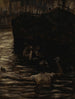 René et Reverchon se baignant dans la Seine - James Tissot — artwork view