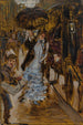 Sketch for The Maid of Honor - James Tissot — artwork view