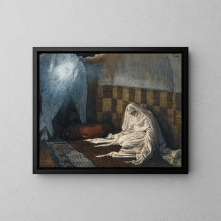 L'Annonciation - James Tissot — framed artwork on a wall