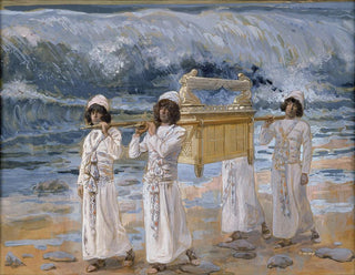 L'Arche passe le Jourdain - James Tissot — artwork view