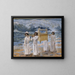 L'Arche passe le Jourdain - James Tissot — framed artwork on a wall