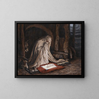 The Birth of Our Lord Jesus Christ - James Tissot — framed artwork on a wall