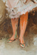 Les Bas rouges - James Tissot — artwork view