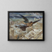 The massacre of the Assyrians - James Tissot — framed artwork on a wall