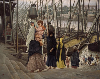 The Egyptian Journey - James Tissot — artwork view