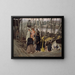 The Egyptian Journey - James Tissot — framed artwork on a wall