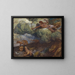 Les impies ne tiendront pas. - James Tissot — framed artwork on a wall