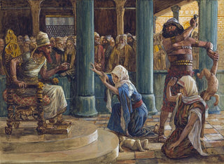 La sagesse de Salomon - James Tissot — artwork view