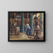 La sagesse de Salomon - James Tissot — framed artwork on a wall