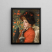 Type of Mrs. Kathleen Newton's beauty portrait - James Tissot — framed artwork on a wall