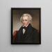 Andrew Jackson - James Tooley Jr. — framed artwork on a wall