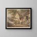 a boy burning weeds - James Ward — framed artwork on a wall