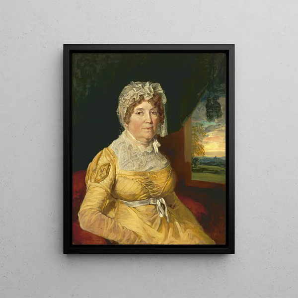 An Unknown Woman - James Ward — framed artwork on a wall