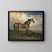 Eagle, a famous stallion - James Ward — framed artwork on a wall