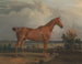 Hunting Scene Painting in a Landscape - James Ward — artwork view