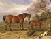 Portrait of the reformer Blucher Tory and the cradle belonging to Rowland Alston Esq MP - James Ward — artwork view