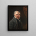 Self-portrait painting - James Ward — framed artwork on a wall