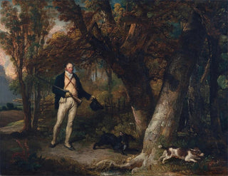 The Reverend Thomas Levett and his favorite dogs hunting pheasants - James Ward — artwork view