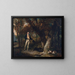 The Reverend Thomas Levett and his favorite dogs hunting pheasants - James Ward — framed artwork on a wall