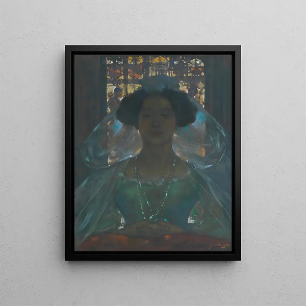 The Bride - James Watterston Herald — framed artwork on a wall