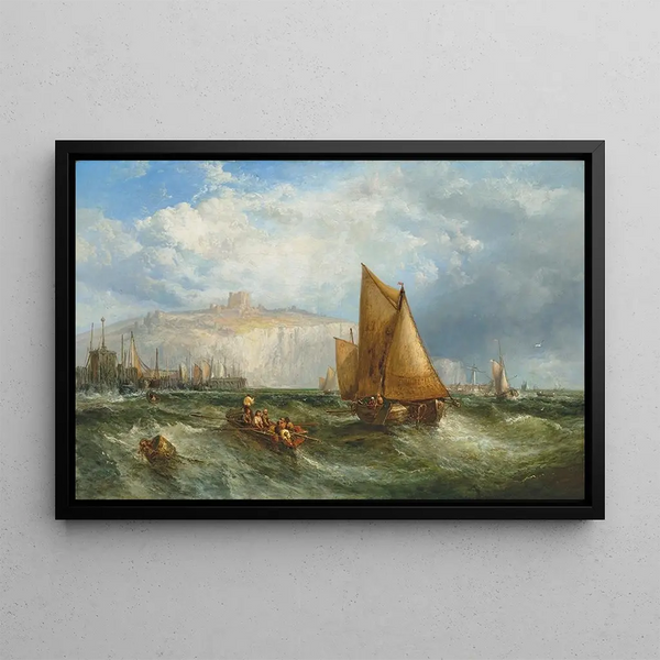 Douvres Painting - James Webb — framed artwork on a wall