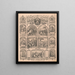 The Prince of Peace - James Wilson — framed artwork on a wall